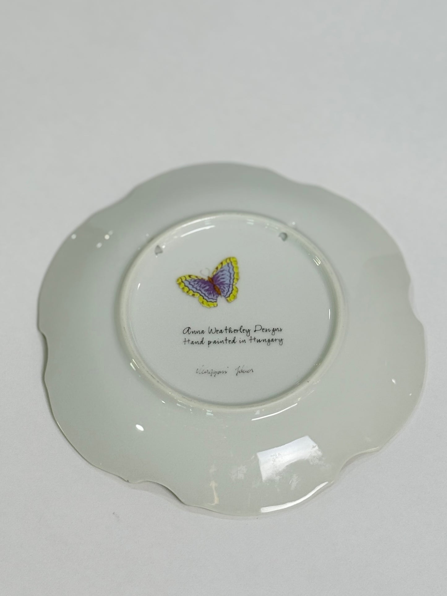 Anna Weatherley Designs Seashell Plate