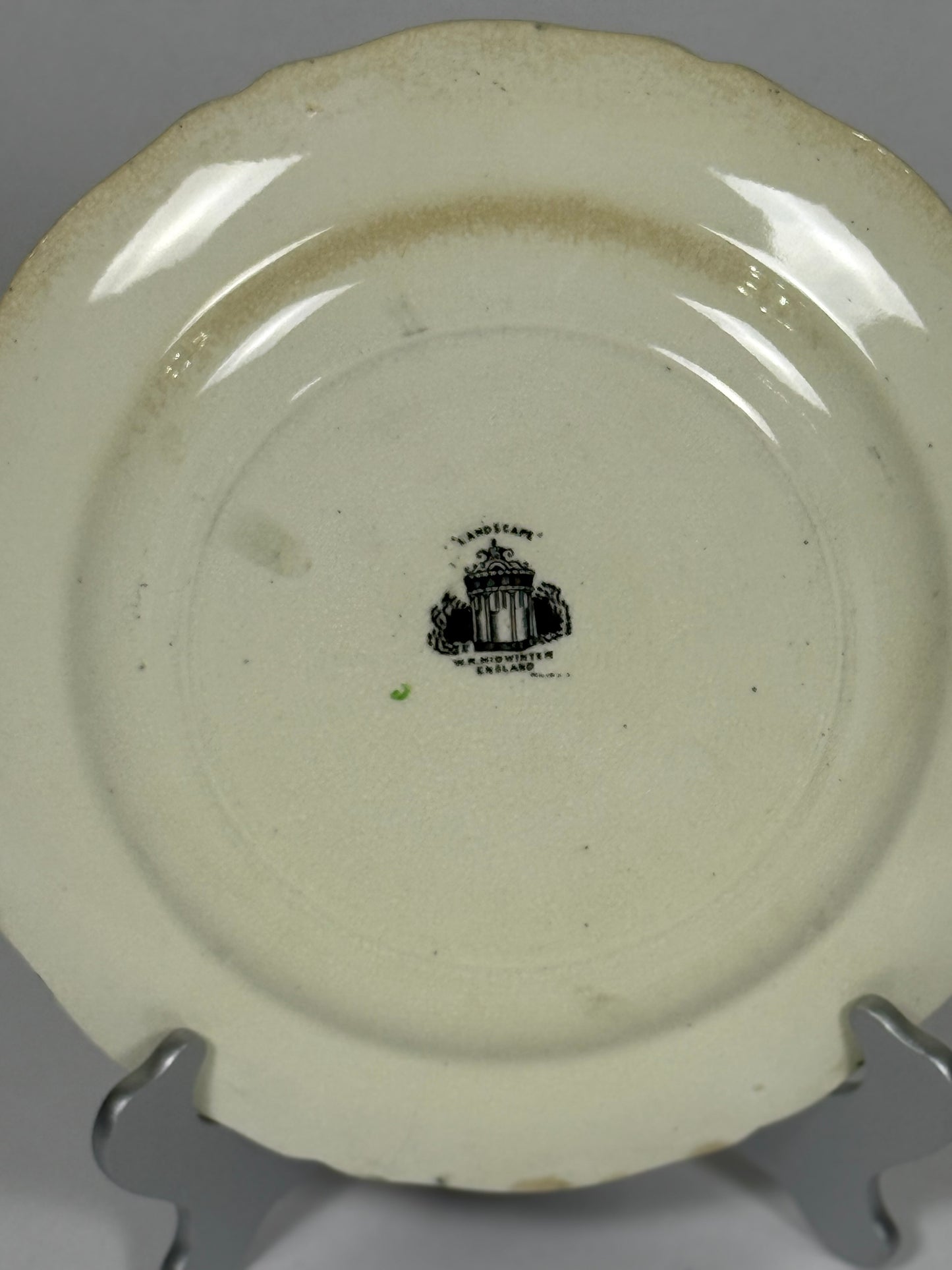 Landscape Transferware Plate by W.R. Midwinter