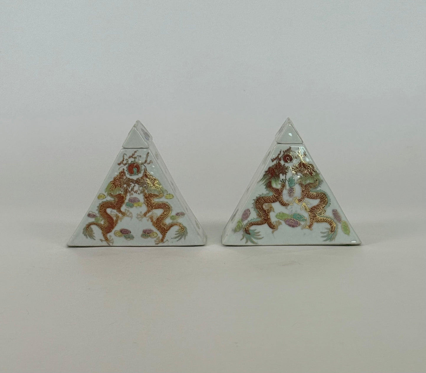 Chinese Porcelain Tea Caddies