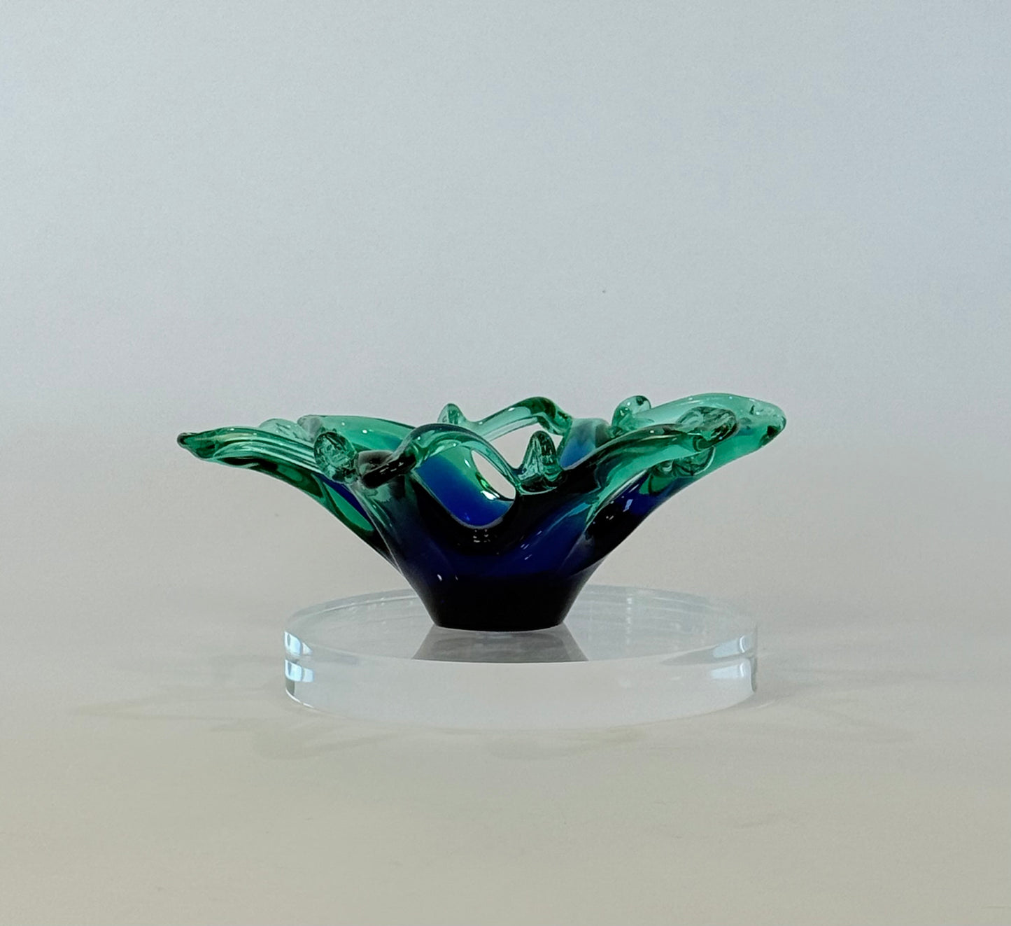 MCM Murano Star Shaped Bowl