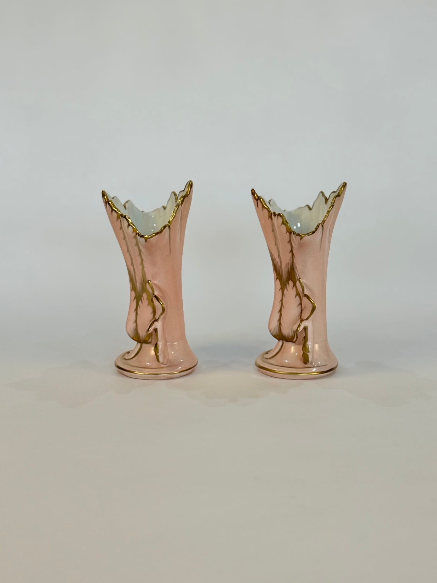 Porcelain de Paris Porcelain Vases