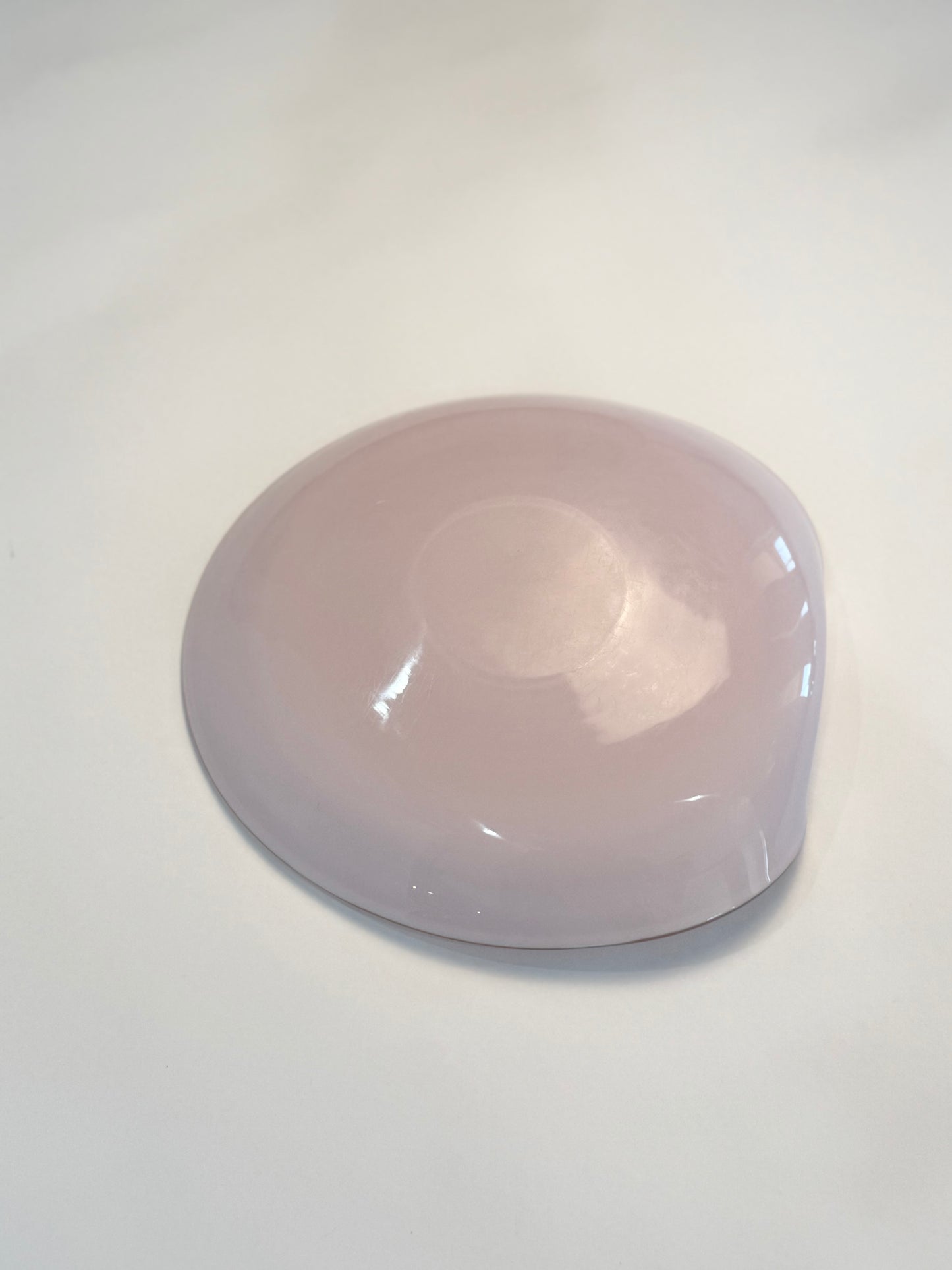 1960s Alfredo Barbini Murano Circus Tent Pink Bowl