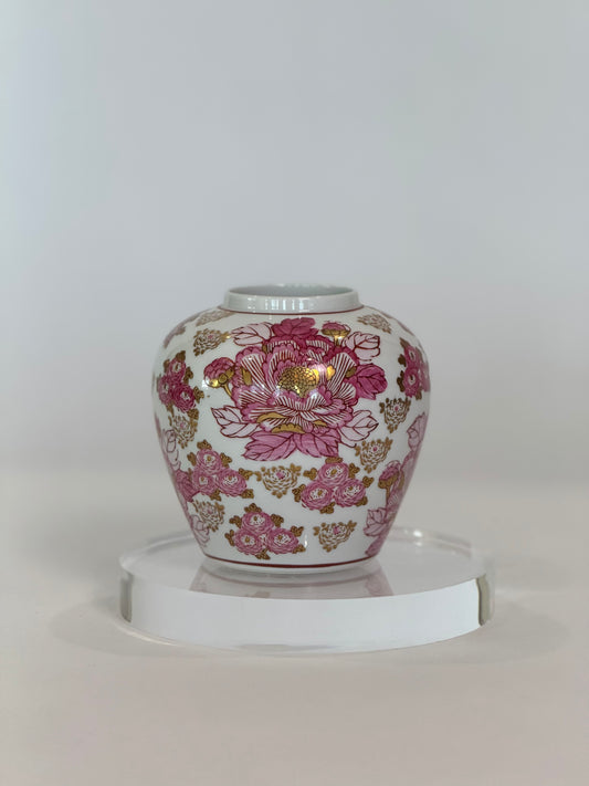 Gold Imari Hand Painted Vase