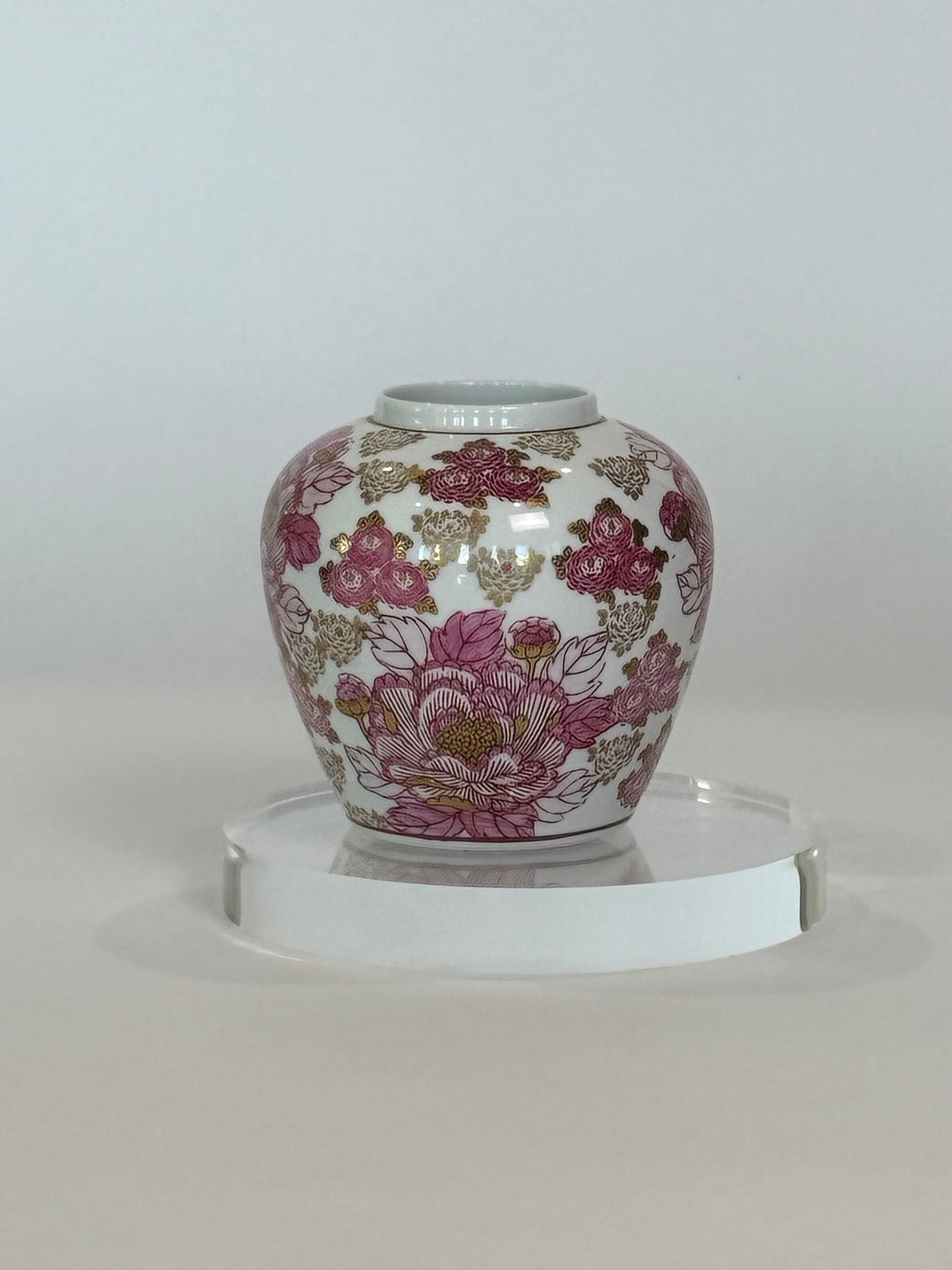 Gold Imari Hand Painted Vase