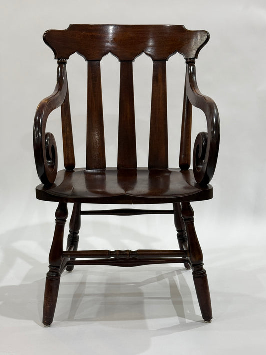 Antique Windsor-style Armchair