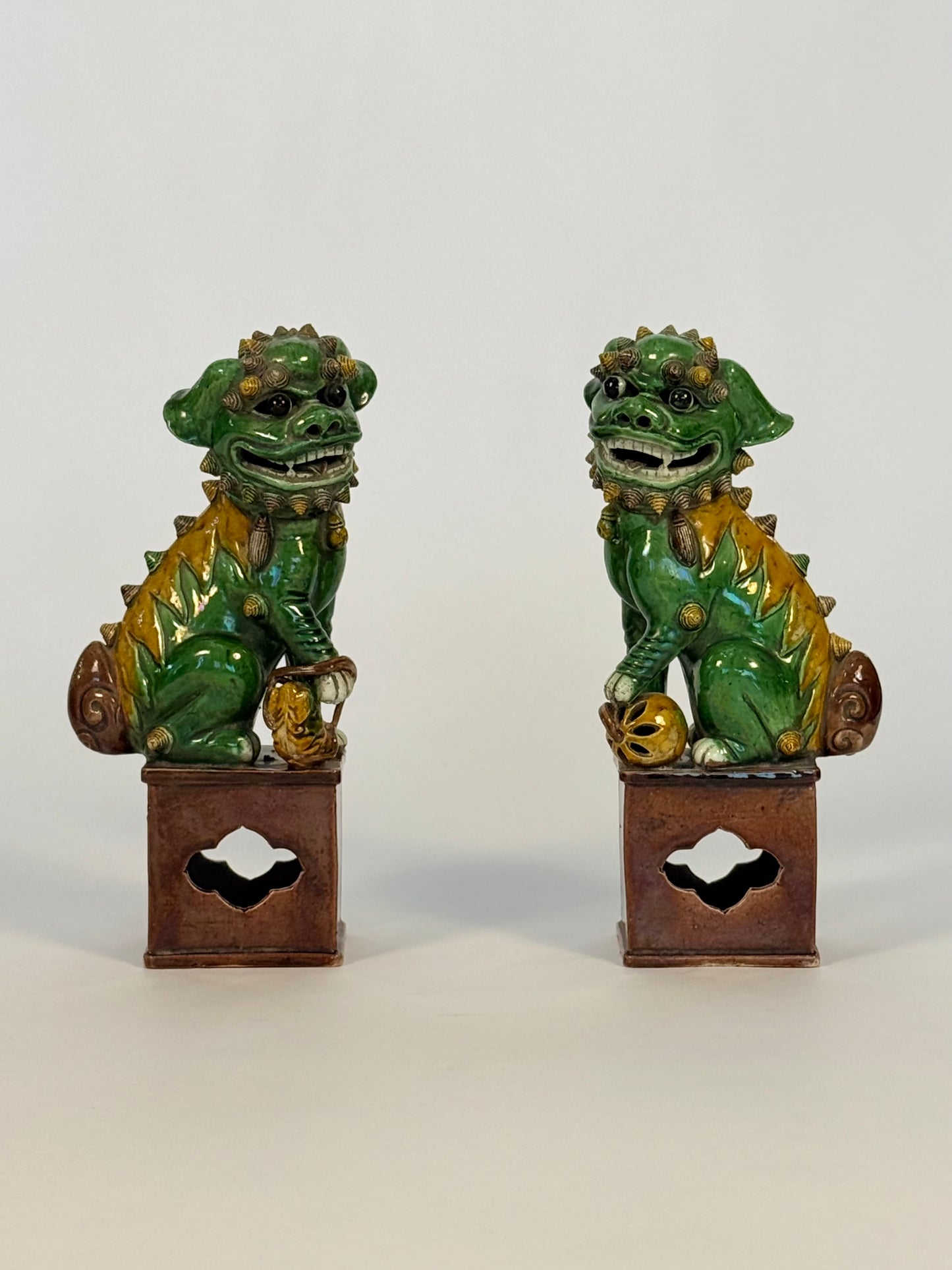 Rare Vintage Foo Dogs