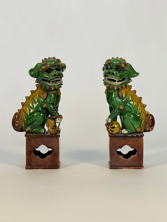 Rare Vintage Foo Dogs