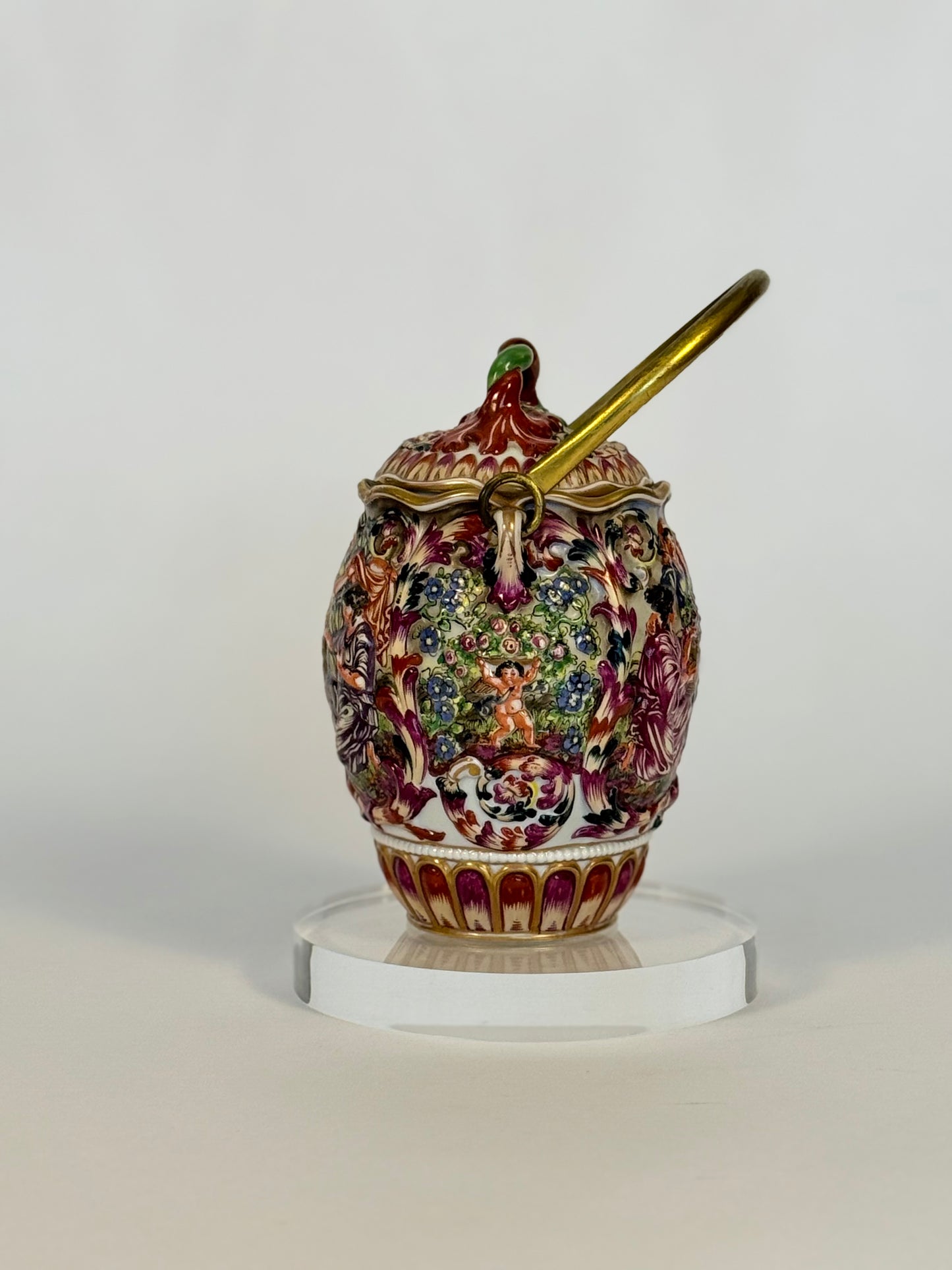 Capodimonte Olive Jar