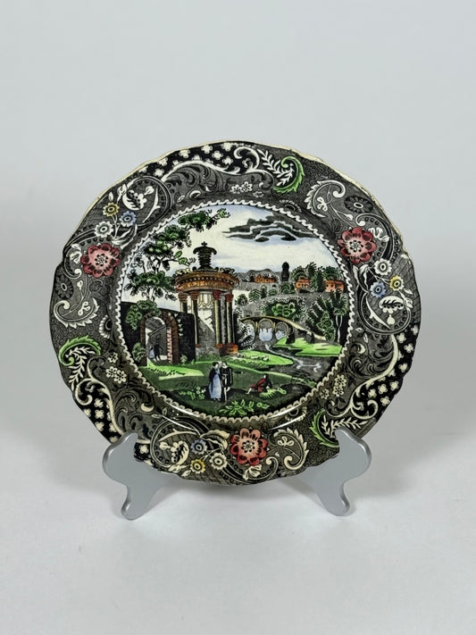 Landscape Transferware Plate by W.R. Midwinter