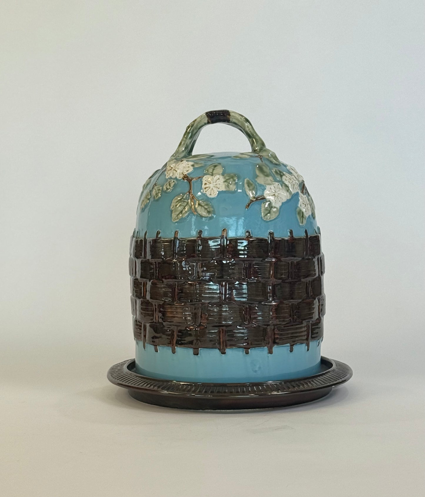 Majolica Cheese Dome