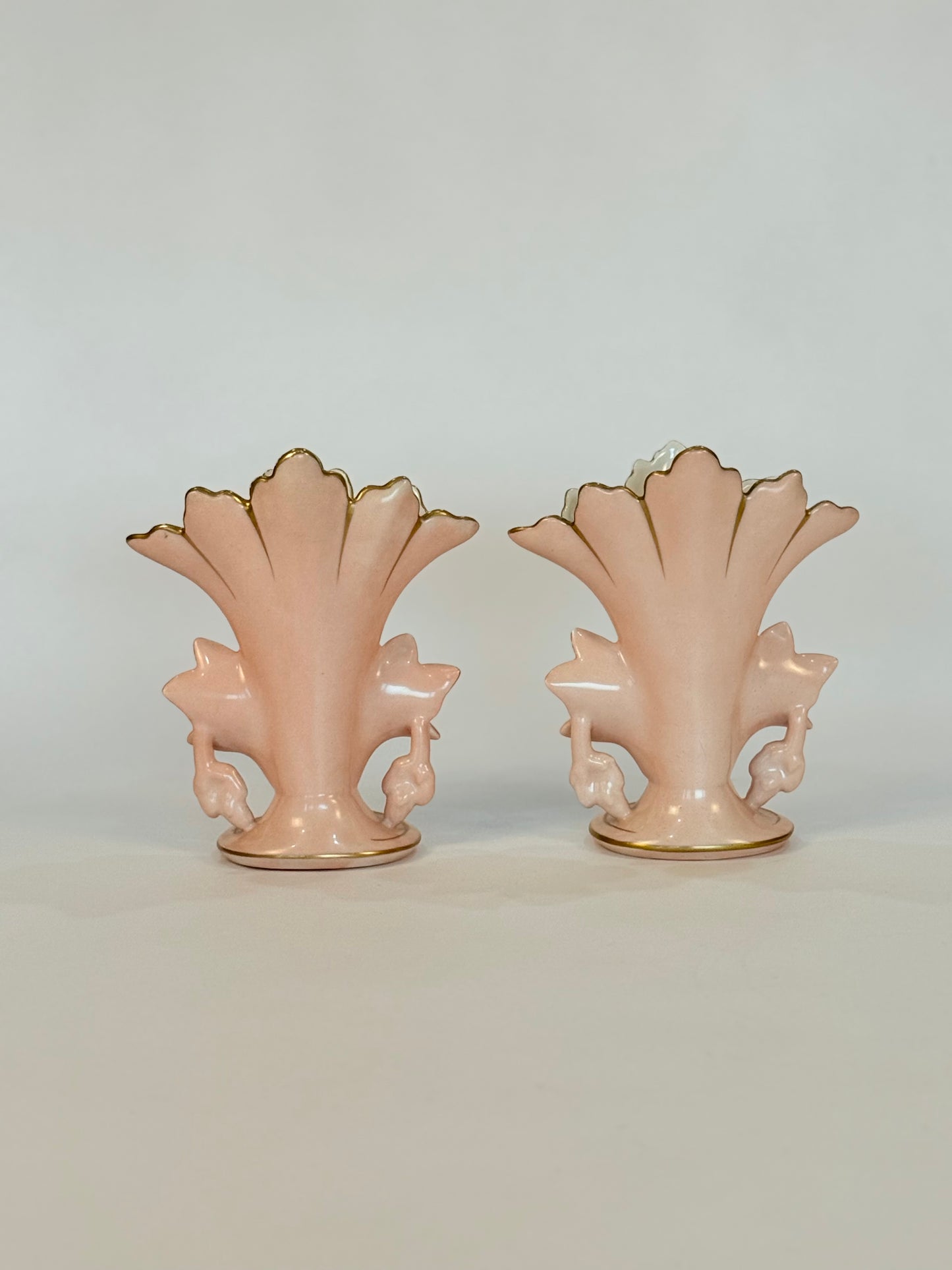 Porcelain de Paris Porcelain Vases