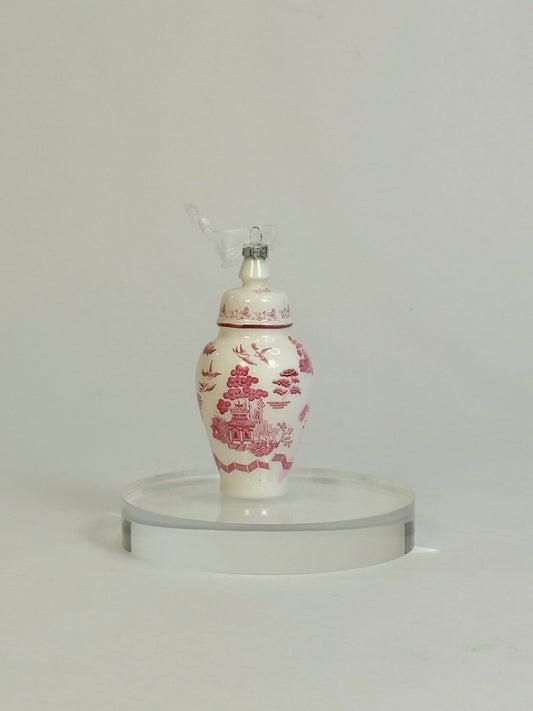 Pink Ginger Jar Ornaments