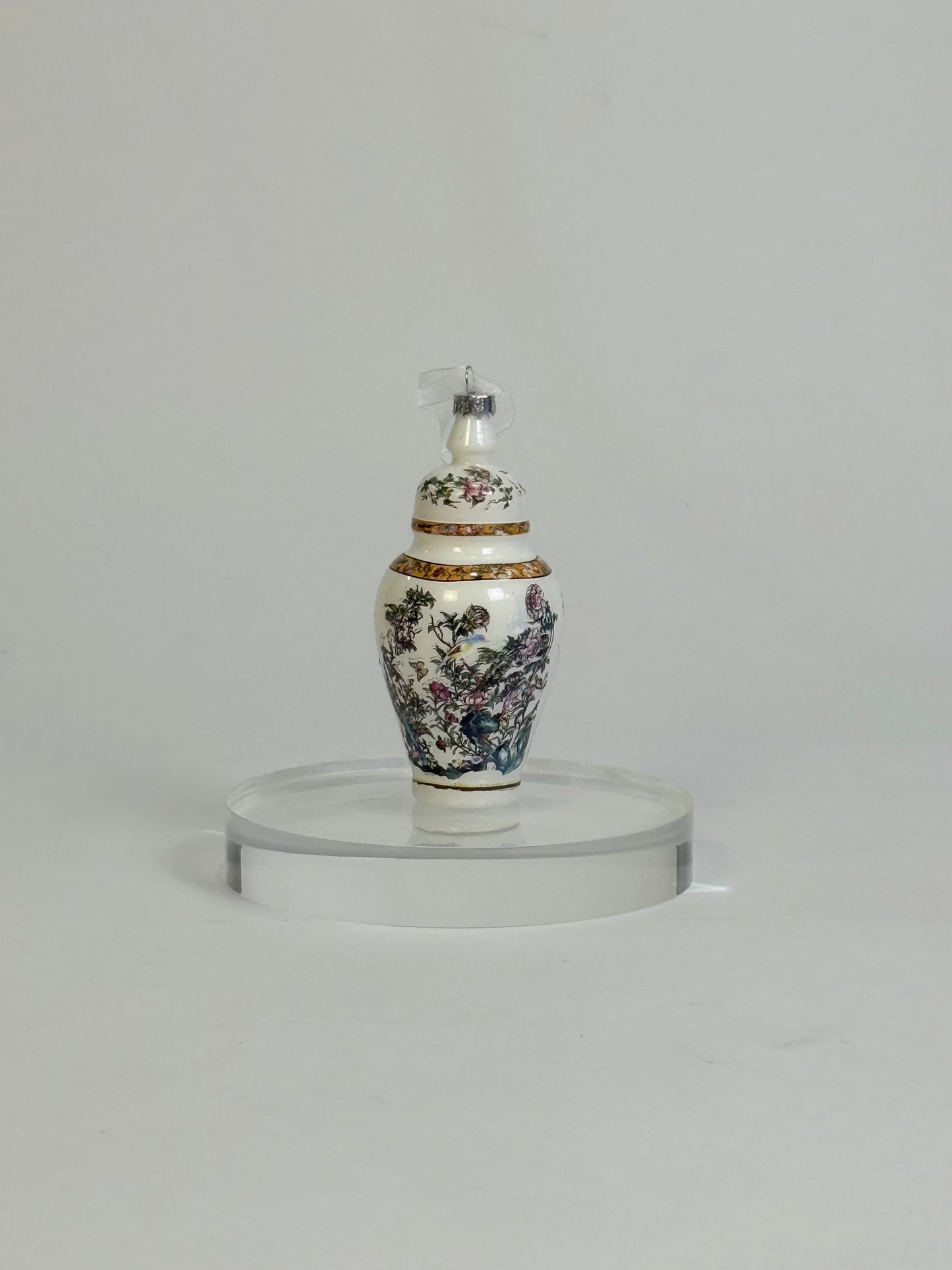 Rose Canton Ginger Jar Ornaments