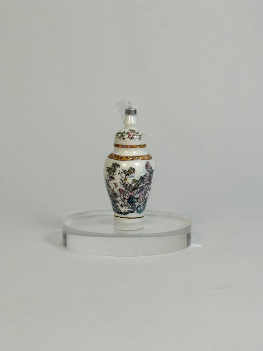 Rose Canton Ginger Jar Ornaments