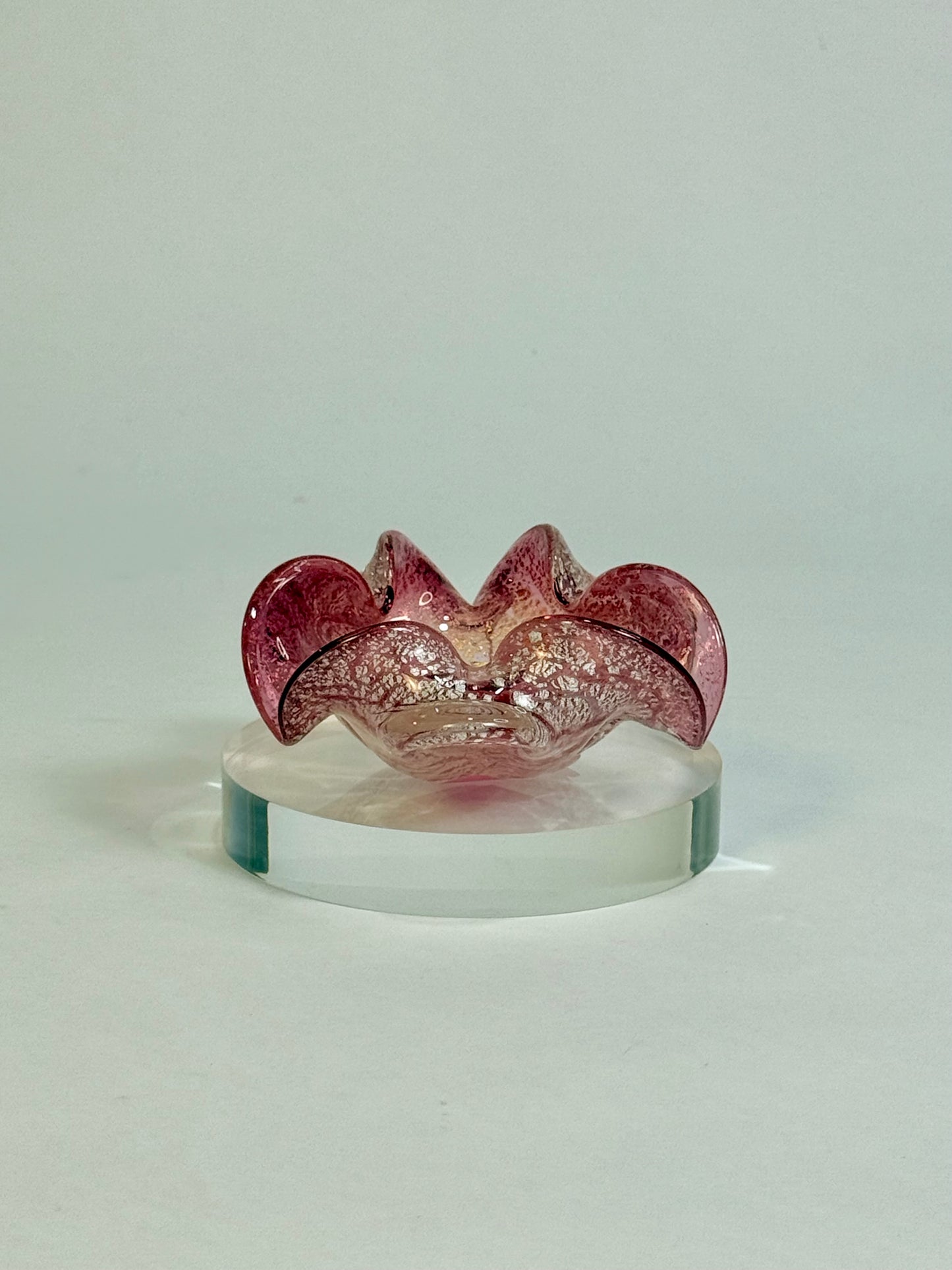 Vintage Murano Aventurine Bowl