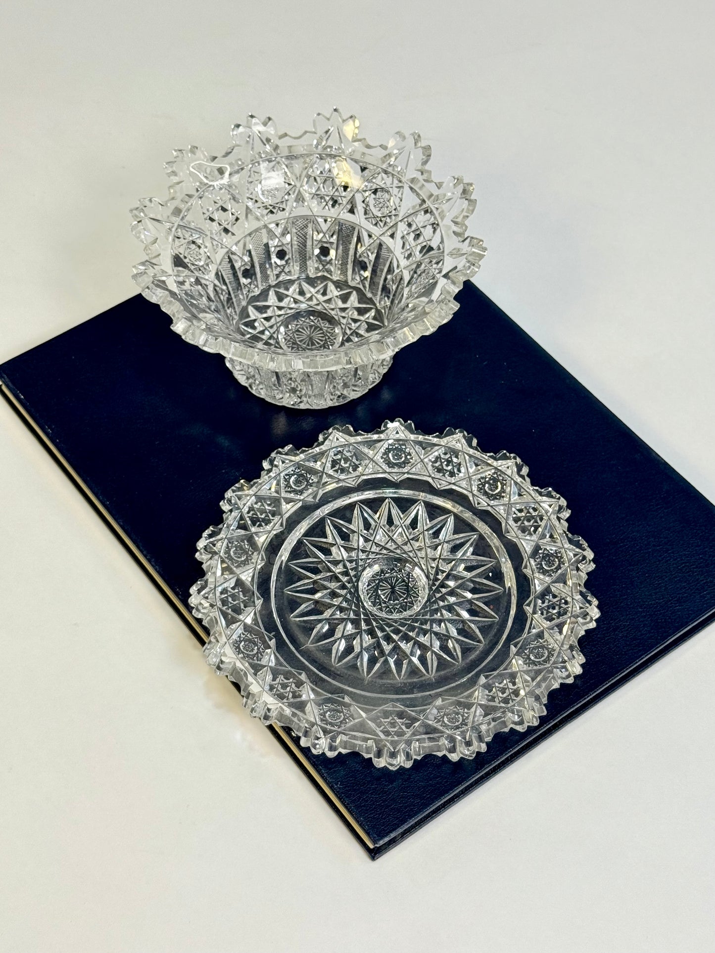 American Brilliant Cut Glass Bowl