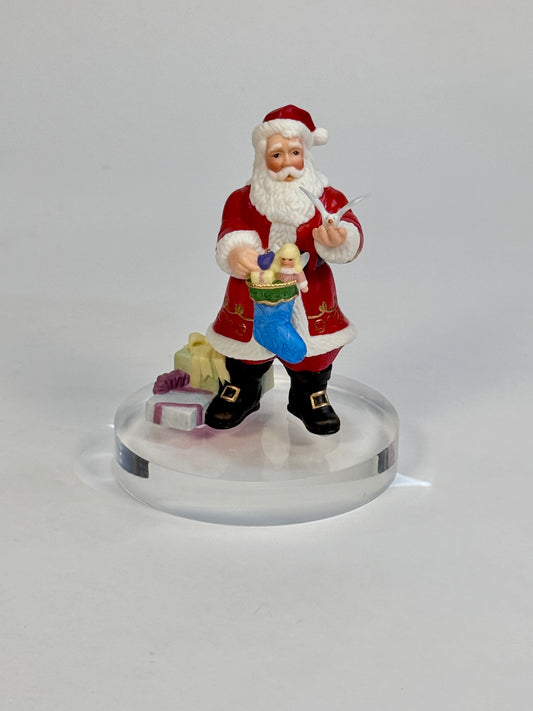 Lenox Santa with Bird and Stocking