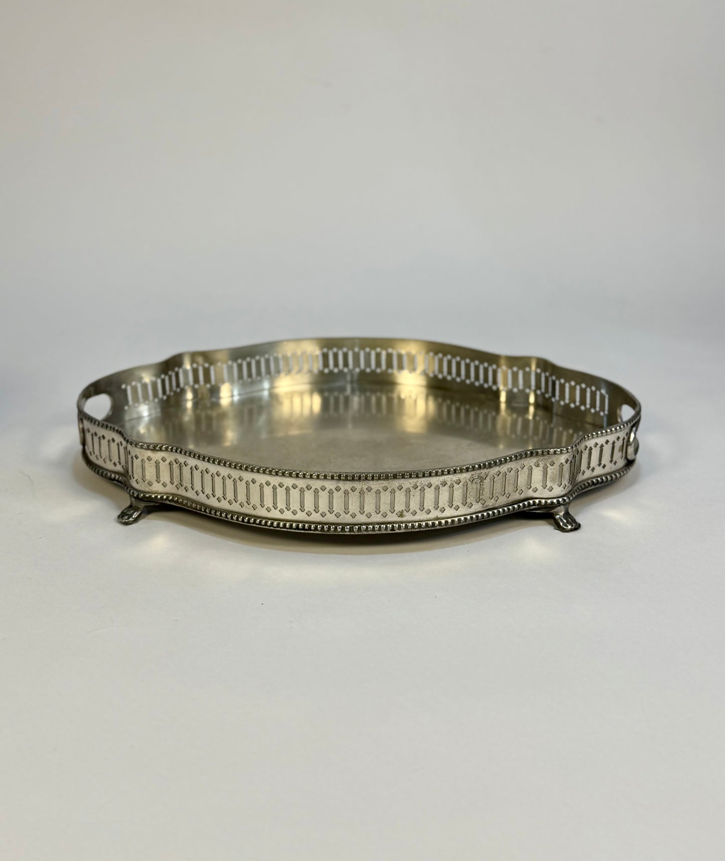 Late 19th Century, Early 20th Century Silver-Plated Serving Tray