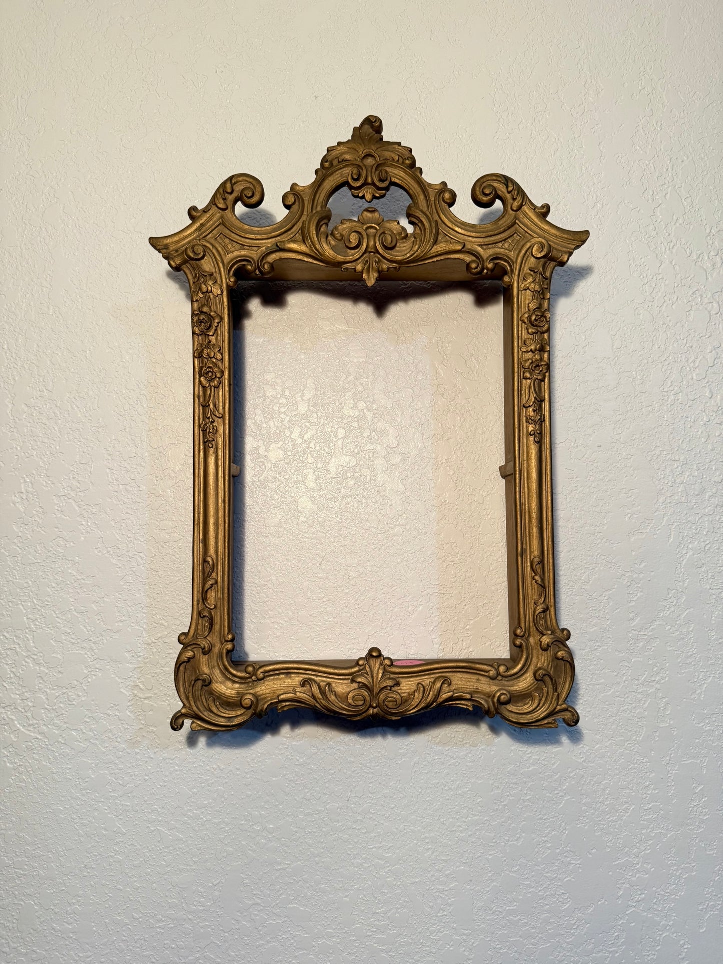 Vintage Ornate Gilt Frame Shelf
