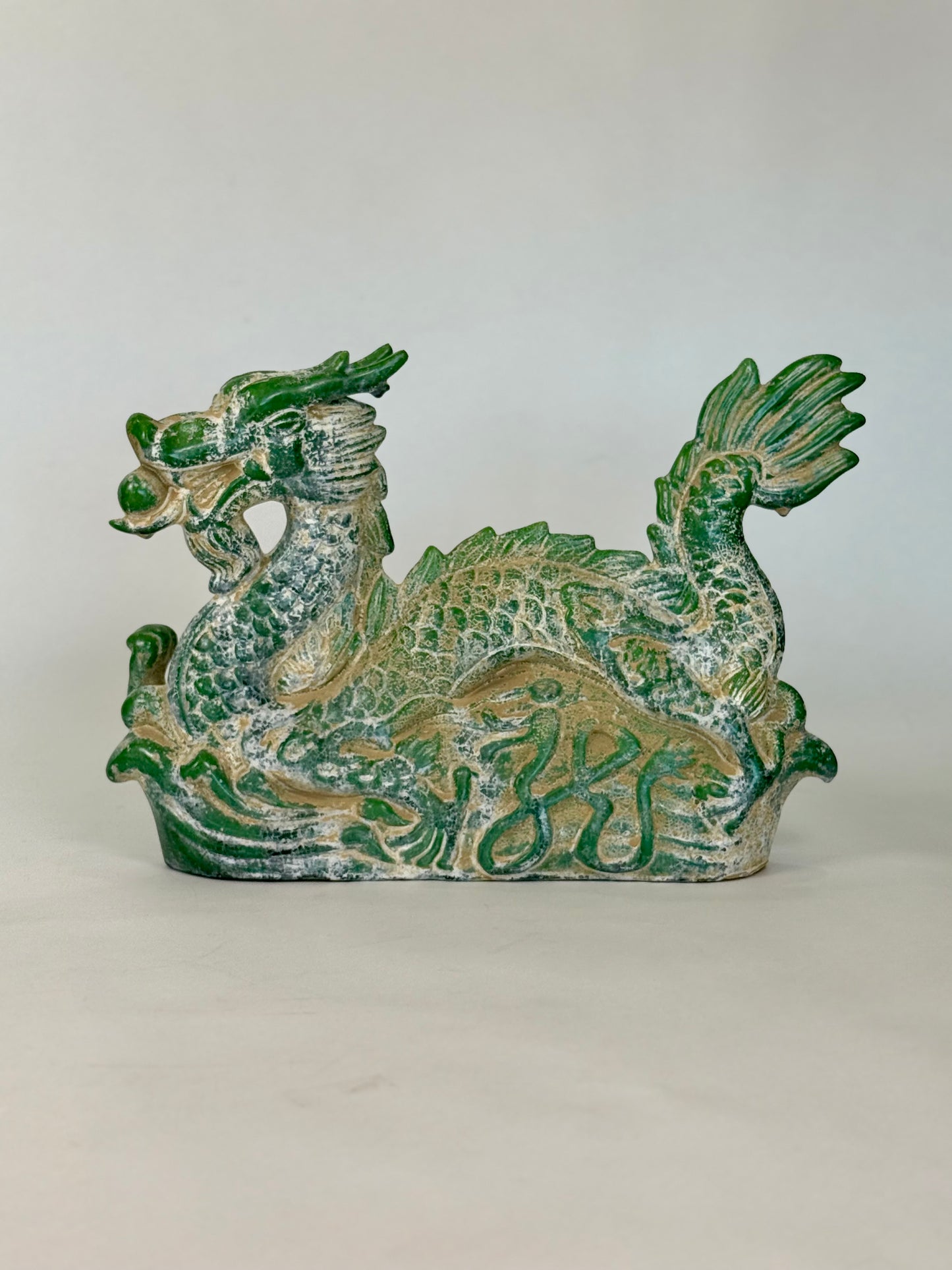 Antique Pottery of a Dragon