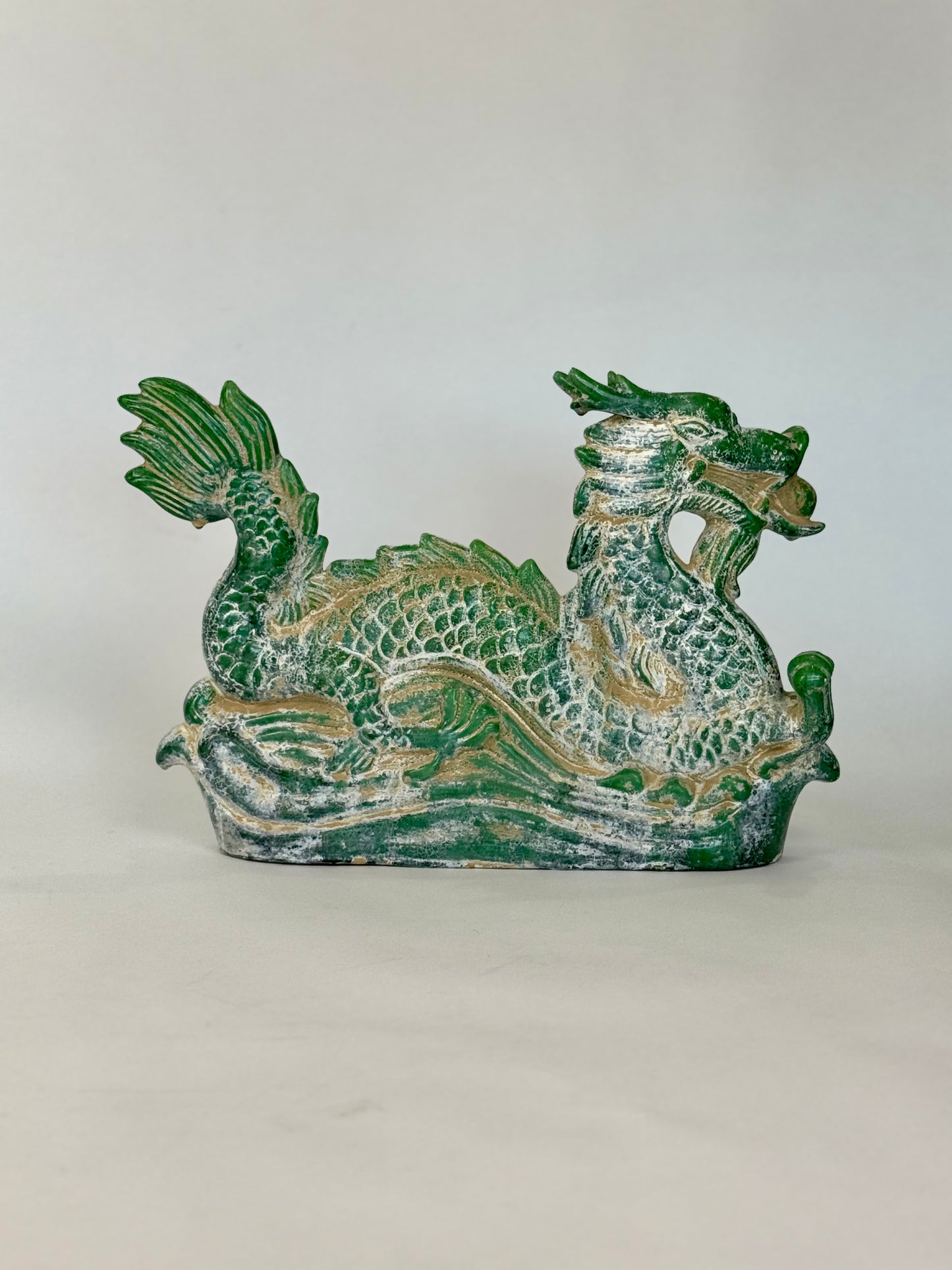 Antique Pottery of a Dragon