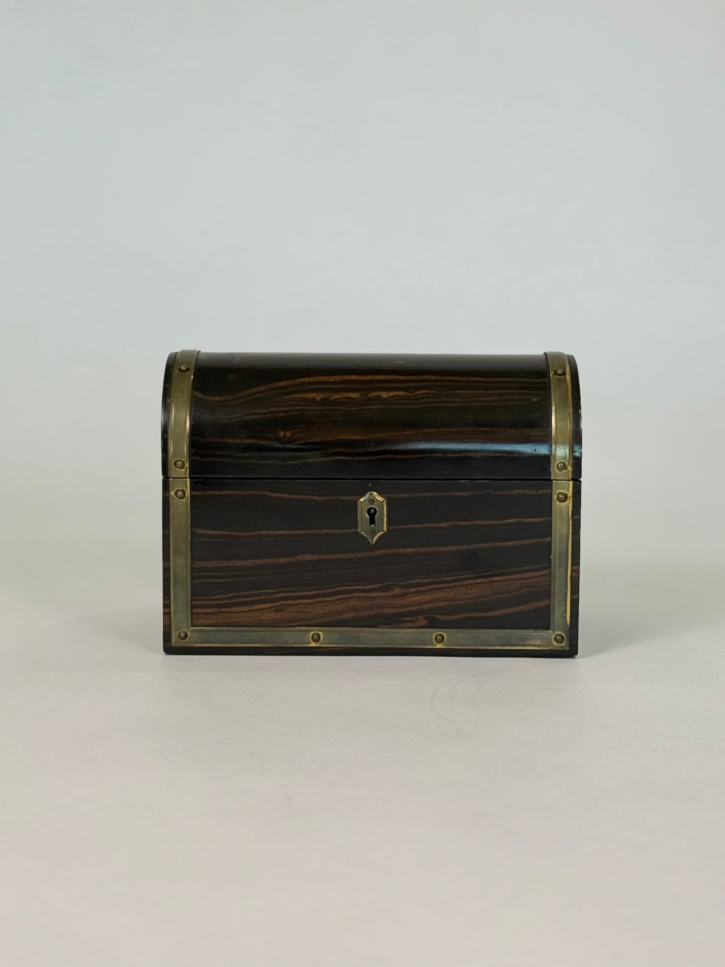 19th Century Coromandel Wood Stationary Box
