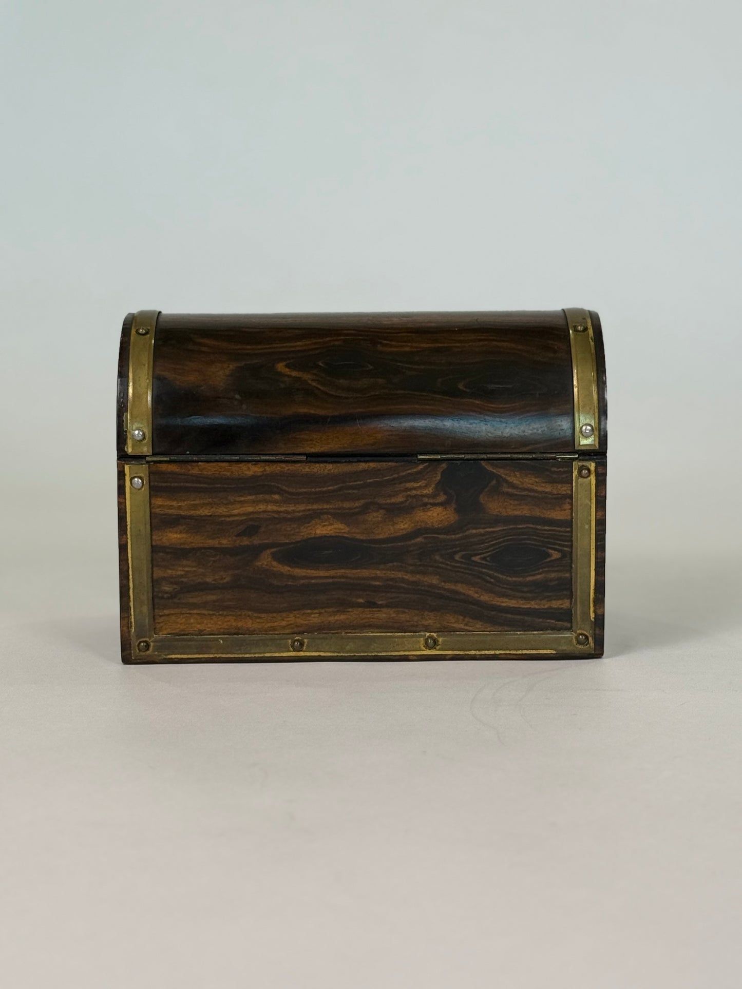 19th Century Coromandel Wood Stationary Box