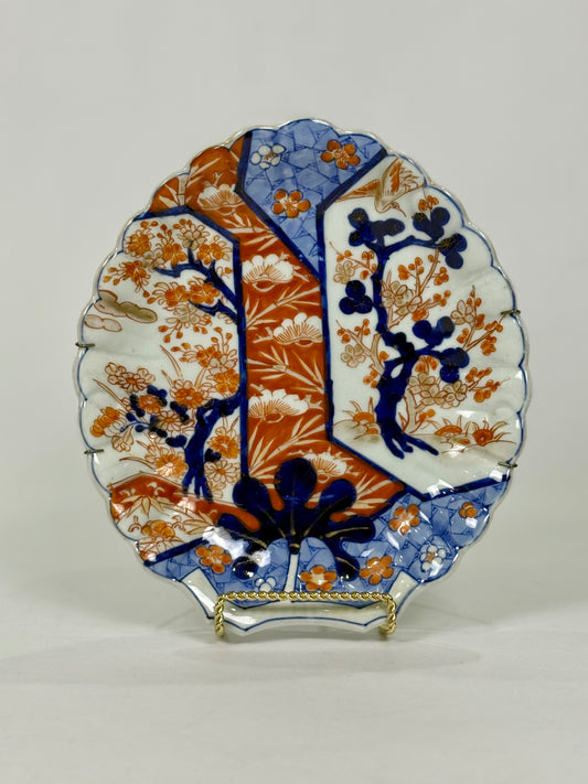 Imari Shell Plate