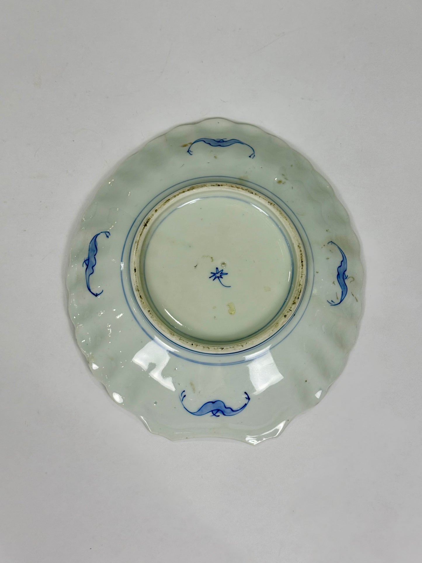 Imari Shell Plate