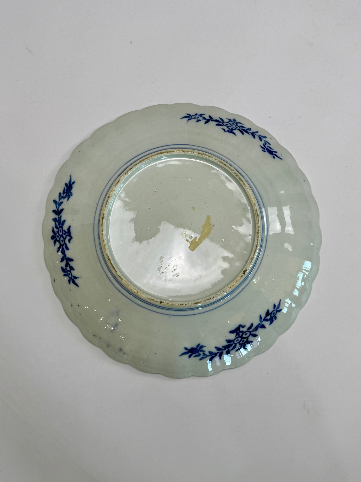 Antique Japanese Imari Plate – Floral & Scenic Design